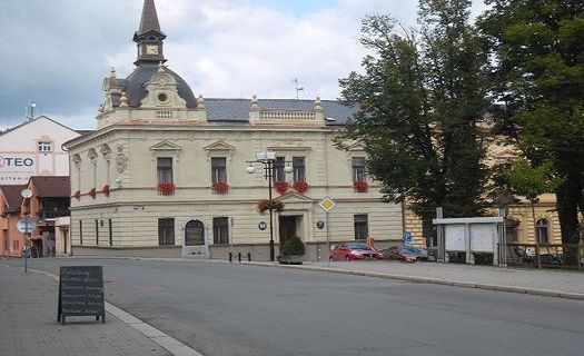 Město Blovice, Plzeňský kraj, kostel sv. Jana Evangelisty, památné chráněné domy, Zámek Hradiště