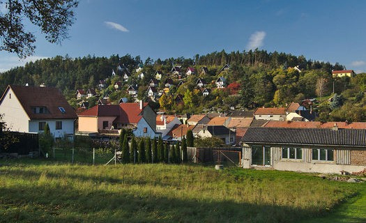 Obec Myslejovice, okres Prostějov, Kostel Zvěstování Panny Marie z roku 1788, Drahanská vysočina