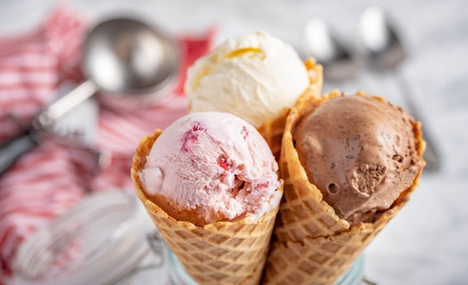 Domácí zmrzlina, ovocné sorbety a zmrzlinové poháry od Zmrzlinový Ráj Krédo