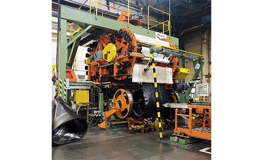 Výroba, vývoj strojů a zařízení pro pneumatikárenský průmysl – instalace a následná údržba