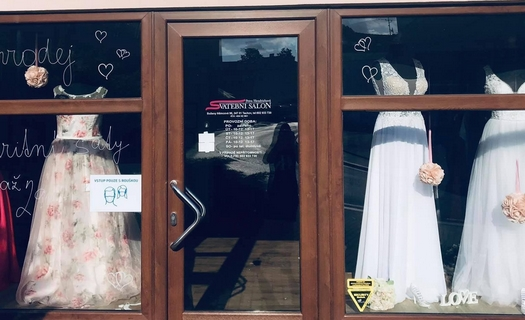 Svatební salon, půjčovna svatebních šatů, prodej svatebních šatů, půjčovna a prodej společenských šatů