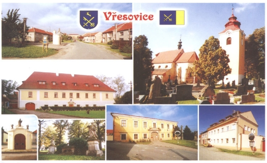 Obec Vřesovice, okres Prostějov, hanácká pahorkatina