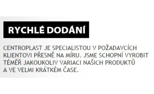 Centroplast: LDPE a HDPE fólie i další plastové výrobky na míru