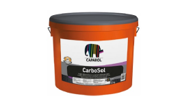Silikonová, vodoodpudivá barva CAPAROL CarboSol Compact - pro fasádu bez plísní a řas