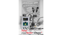 Nový piggyWelder 3+ novinka – vylepšená a výkonnější svářečka pro pevný návar