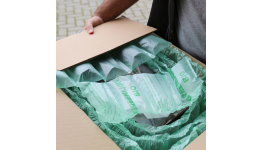 Vzduchové polštářky pro ochranu zboží v krabicích - opakované použití