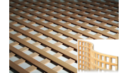 Dřevěné větrací a ozdobné mřížky z masivního dřeva vysoké kvality, dodávka, prodej