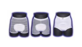 Inkontinenční pomůcky pro dospělé - podložky, fixační kalhotky a body zajišťující pohodlí
