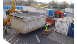 Pronájem kontejnerů na stavební odpad a suť - velkoobjemové kontejnery