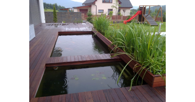 Konzultace, realizace zahradní jezírko-koupací, okrasné, bio bazén