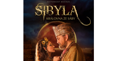 Muzikál Sibyla, královna ze Sáby - hvězdné herecké obsazení vyžaduje perfektní masky
