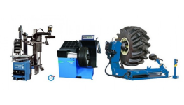 Zařízení a stroje pro vybavení pneuservisů a karosáren