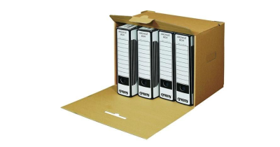Kancelářské krabice - kartonové archivační krabice, boxy a pořadače do kanceláře