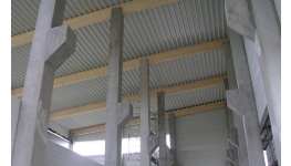 Prefabrikované průmyslové haly a konstrukční betonové prvky - výroba, dodávka