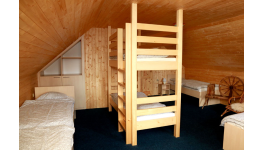 Komfortní ubytování pro rodiny s dětmi v Orlických horách, dětské hřiště a pískoviště
