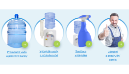 Sanitace, záruční a pozáruční servis výdejníků, automatů na vodu v Ostravě