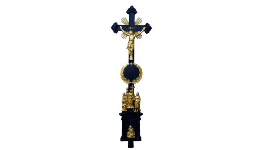 Dřevěné, ocelové a litinové hřbitovní kříže se štítkem nebo bez