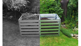 Prodej plechových kompostérů Litomyšl – snadná montáž i demontáž