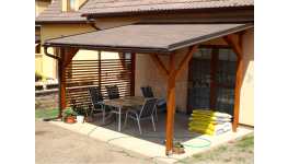 Kvalitní dřevěné pergoly a garážová stání, výroba dle přání zákazníka
