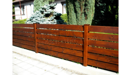 Dřevěné ploty ochrání váš objekt a dotvoří jeho celkový vzhled