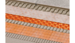 Elektrické podlahové vytápění, topení, topné kabely Ditra Heat