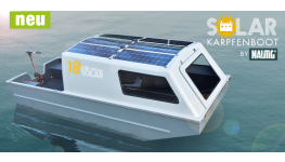 Rybářská, hliníková loď se solárním pohonem - výroba a úprava