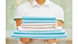 Prádelna, mandlovna, žehlírna s certifikací pro praní hygienického prádla Zlínský kraj