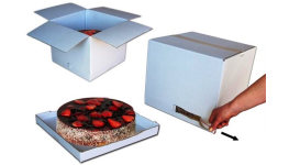 Pevné krabice na velké a vícepatrové dorty