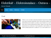Strona (witryna) internetowa Elektroinstalace Miroslav Polomsky