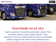 WEBSEITE RONYTRANS, s.r.o.