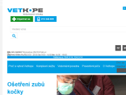 Strona (witryna) internetowa Vethope, s.r.o.