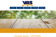 Strona (witryna) internetowa Jan Suster VPS Palety vyroba a vykup
