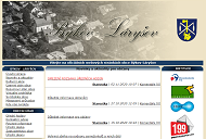 Strona (witryna) internetowa Obec Bykov-Larysov