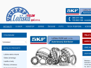 Strona (witryna) internetowa LOZISKA VILIM spol. s.r.o. Olomouc