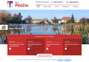 Strona (witryna) internetowa Obec Pencin