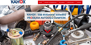 Strona (witryna) internetowa KAHOX auto s.r.o.