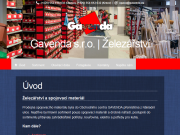 Strona (witryna) internetowa GAVENDA s.r.o. Zelezarstvi Krnov