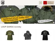 WEBOV&#193; STR&#193;NKA LOUP GAROU s.r.o. Armádní oblečení - army shop Zlín