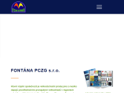 WEBSITE FONTANA PCZG s.r.o.