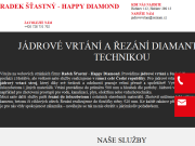 P&#193;GINA WEB Radek Stastny - Jadrove vrtani a rezani diamantovou technikou