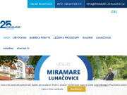 Strona (witryna) internetowa Lecebne lazne Luhacovice - Sanatorium MIRAMARE, s.r.o.