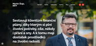 Strona (witryna) internetowa Financni planovani Prostejov