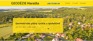 Strona (witryna) internetowa Geodezie Harasta Jan Harasta