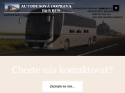 Strona (witryna) internetowa Autobusova doprava B&B BUS