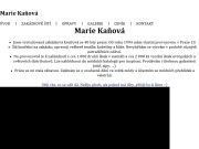 WEBOV&#193; STR&#193;NKA Zakázkové krejčovství Kaňová Marie Kaňová
