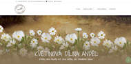 Strona (witryna) internetowa Kvetinova dilna Andel