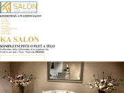 Strona (witryna) internetowa KA Salon