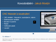 Strona (witryna) internetowa Jakub Mostyn - Kovoobrabeni