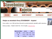 WEBOV&#193; STR&#193;NKA Stavebniny Hudečková s.r.o.