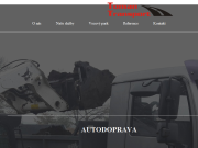 Strona (witryna) internetowa Toman Transport & Spedition s.r.o.